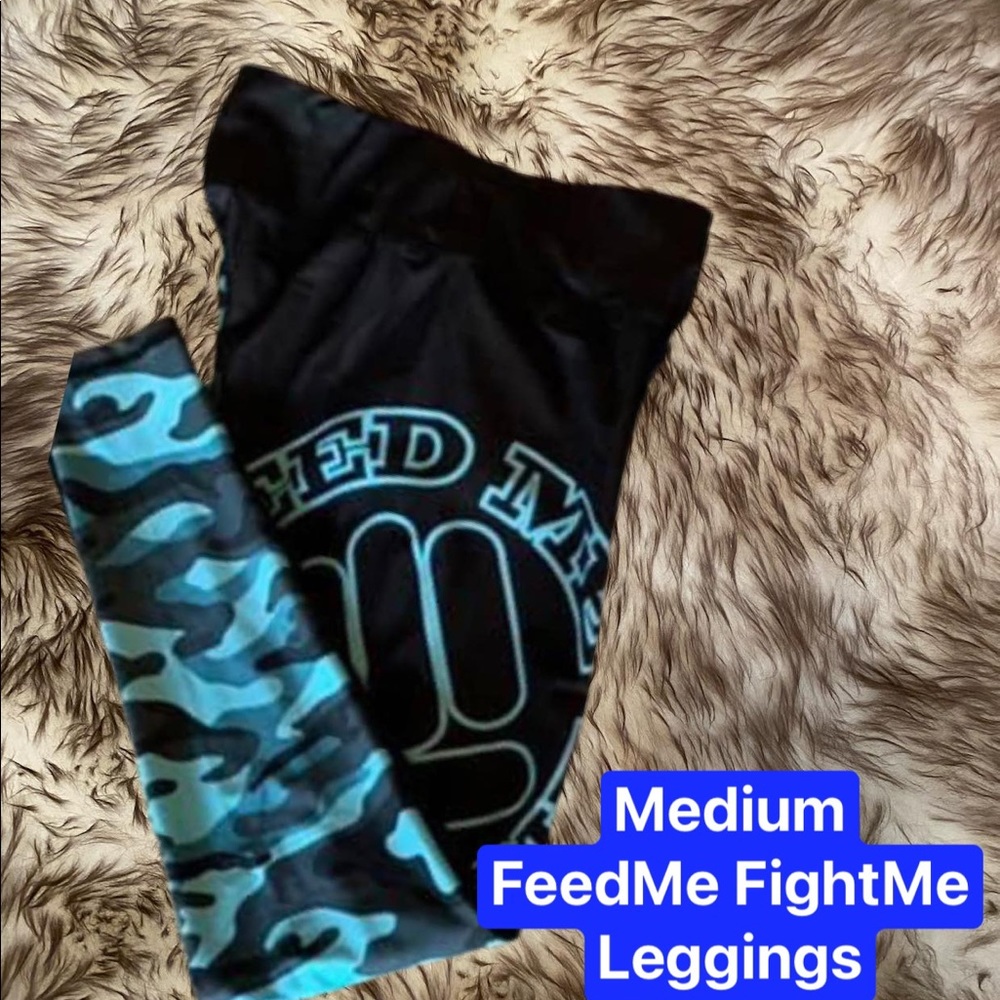 Medium Feed Me Fight Me Leggings